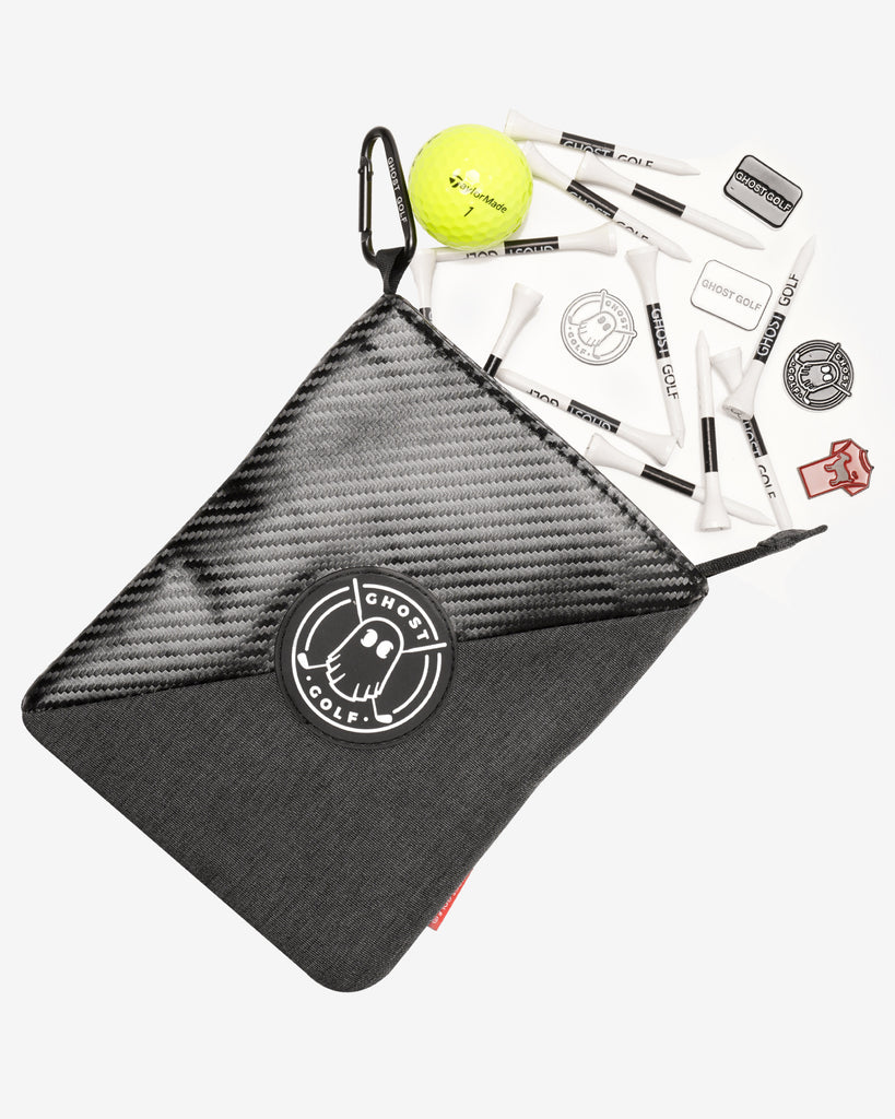 UTILITY POUCH DARK GRAY & CARBON FIBER