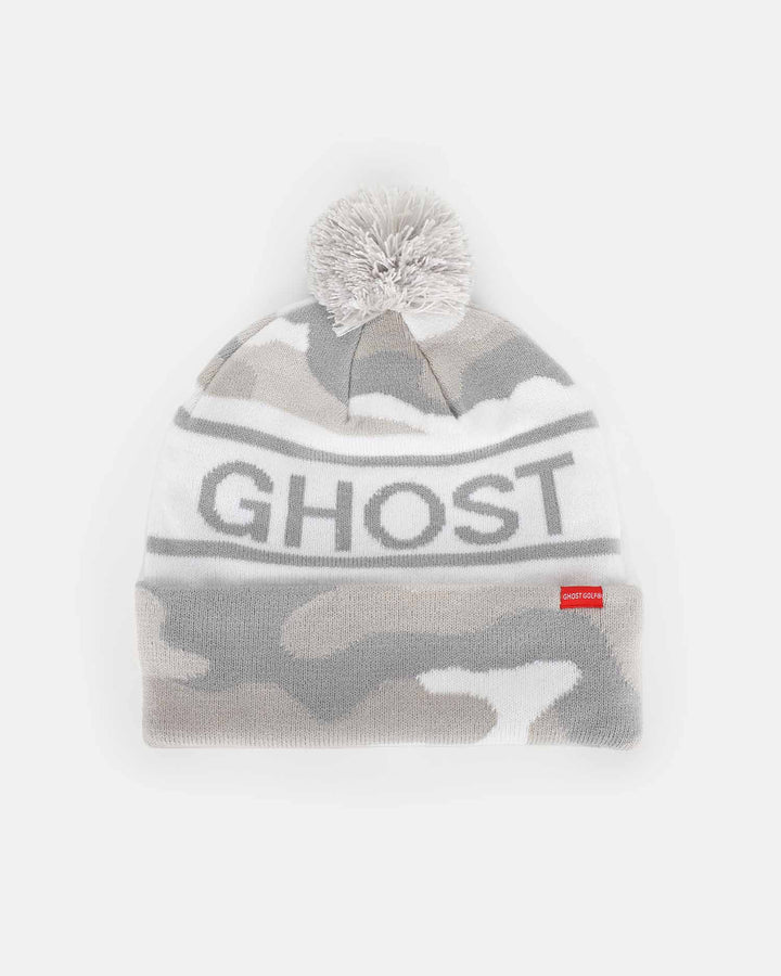 GHOST CAMO POM BEANIE