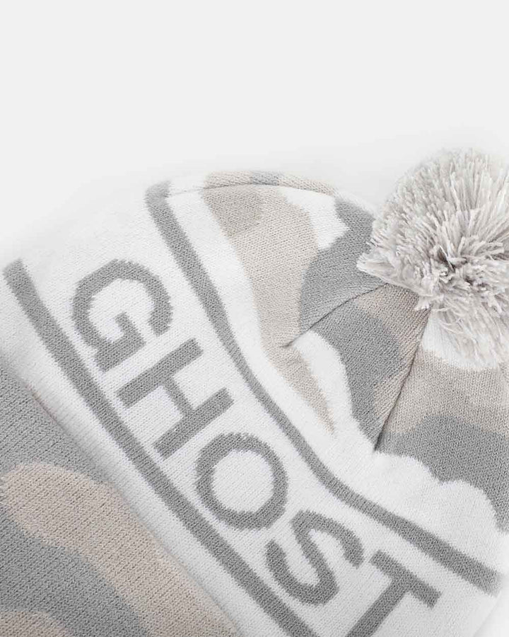 GHOST CAMO POM BEANIE