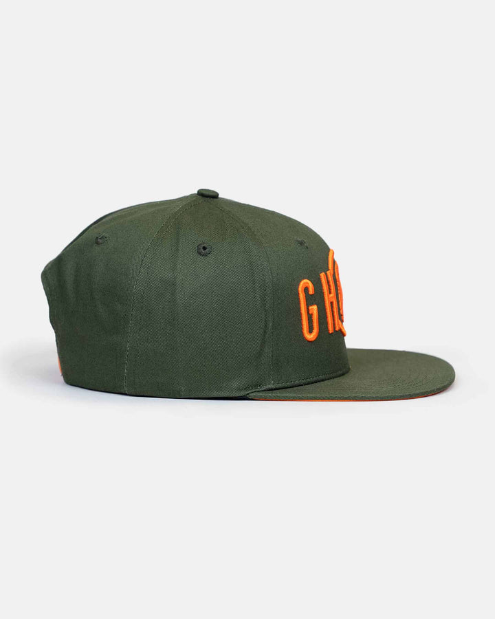 GG Logo Hat Side Olive Green#color_olive-green