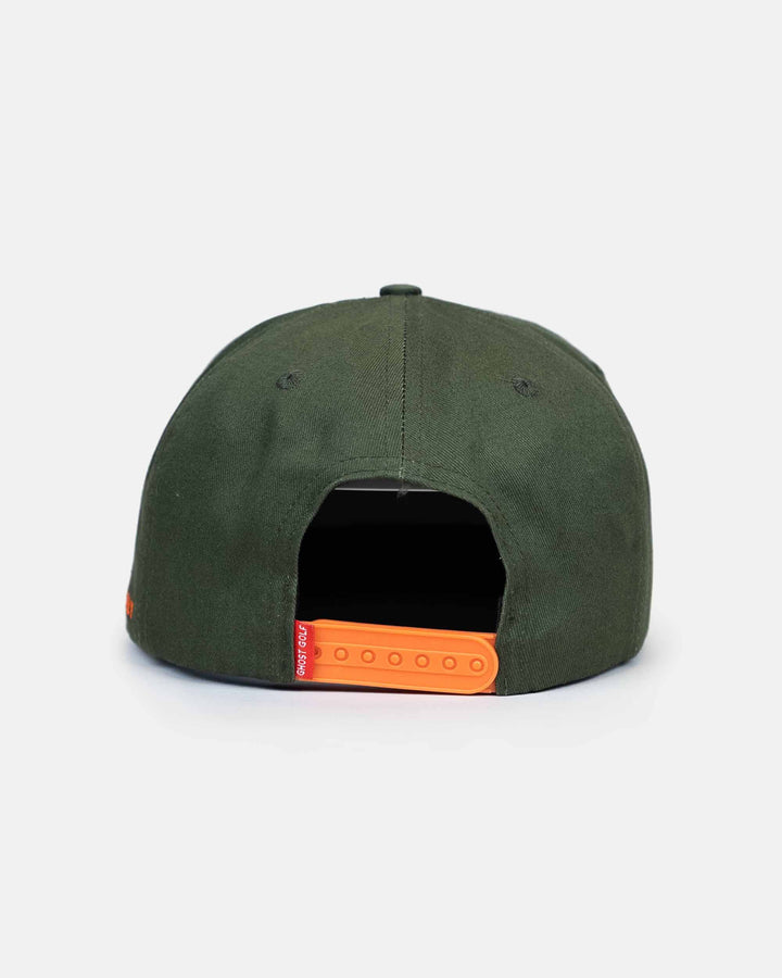 GG Logo Hat Back Olive Green#color_olive-green