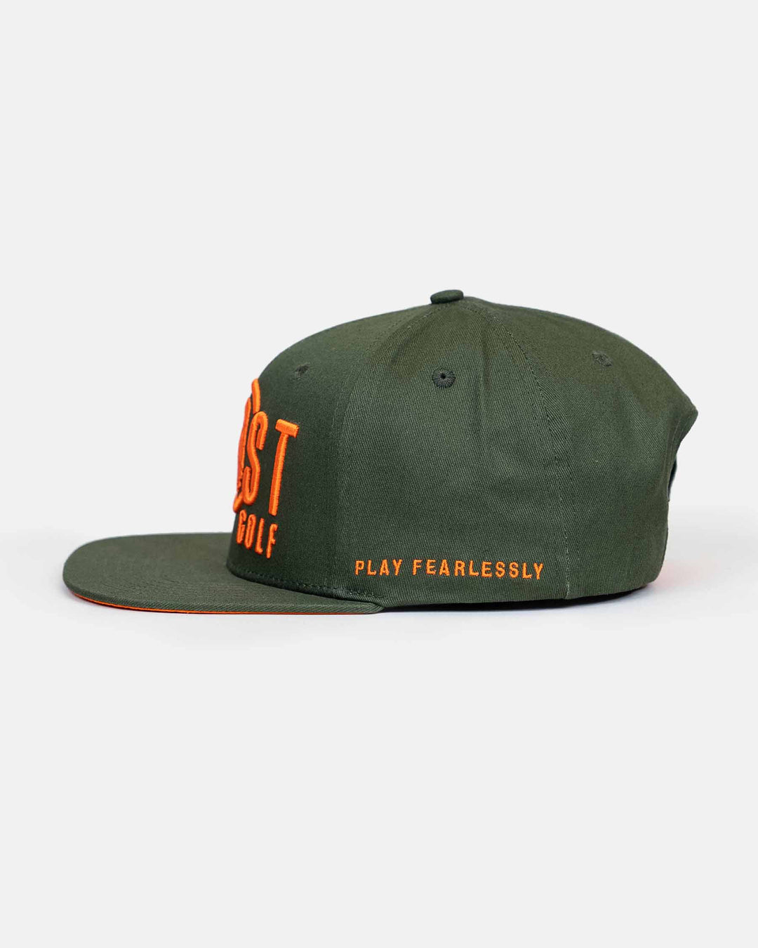 GG Logo Hat Side 1 Olive Green#color_olive-green